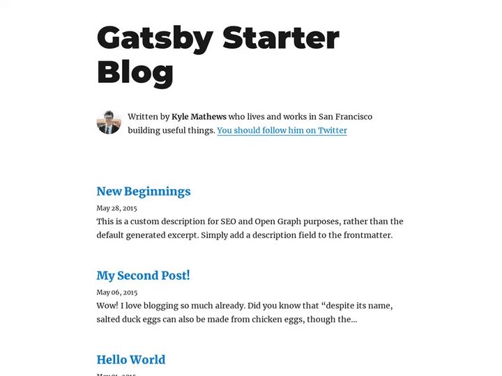 gatsby-starter-blog